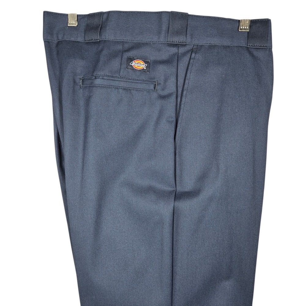 Dickies 874 Original Fit Work Pant Mens 44x30 Navy Blue NEW Performance Workwear - Picture 2 of 8